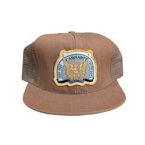 Vintage 80s Carhartt Bicentennial Hat Snapback Cap Made In USA Deadstock NWT